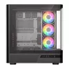 Korpusas MODECOM VOLCANO AQ200 ARGB MIDI juodas