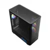 Korpusas MODECOM VOLCANO AQ400 ARGB MIDI Juodas — MODECOM MC-A-AQ400-4FA-B
