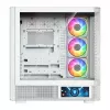MODECOM VOLCANO AQ400 ARGB MIDI korpusas, baltas