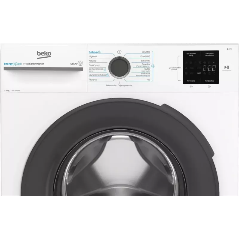 Skalbimo mašina BEKO BM3WFU39215WAR 9 kg, energijos efektyvumo klasė A
