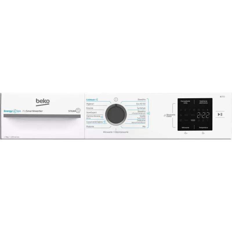 Skalbimo mašina BEKO BM3WFU39215WAR 9 kg, energijos efektyvumo klasė A
