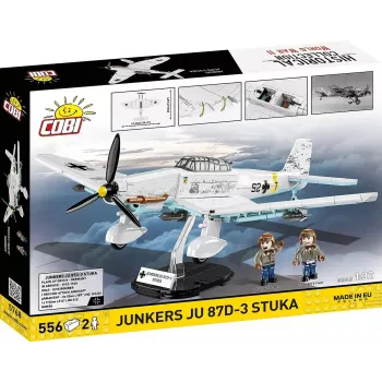 Cobi blokeliai Junkers JU 87D-3 Stuka konstravimo rinkinys 556 dalys