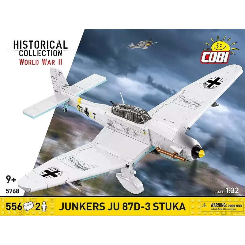 Cobi blokeliai Junkers JU 87D-3 Stuka konstravimo rinkinys 556 dalys