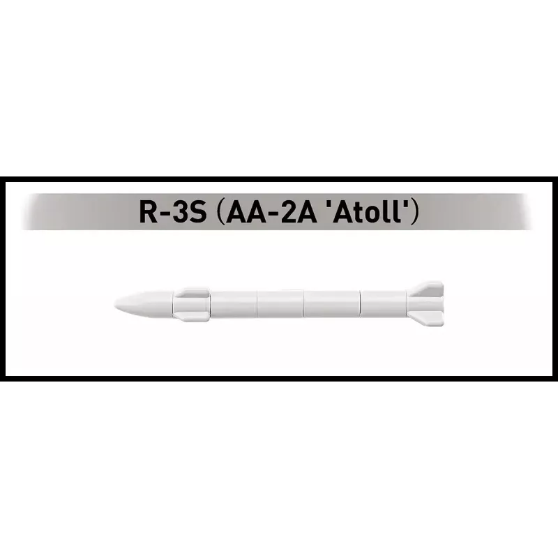 Statybiniai blokeliai Cobi Mig-21 MF 381 dalių rinkinys – lėktuvo modelis