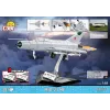 Statybiniai blokeliai Cobi Mig-21 MF 381 dalių rinkinys – lėktuvo modelis