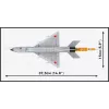 Statybiniai blokeliai Cobi Mig-21 MF 381 dalių rinkinys – lėktuvo modelis