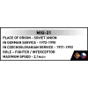 Cobi MiG-21 modelis 396 dalių – Cobi blokelių konstruktorius
