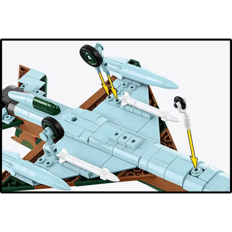 Cobi MiG-21 modelis 396 dalių – Cobi blokelių konstruktorius