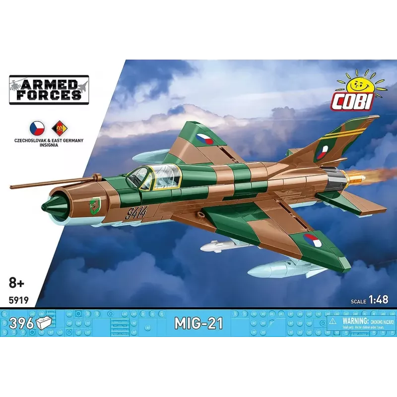 Cobi MiG-21 modelis 396 dalių – Cobi blokelių konstruktorius