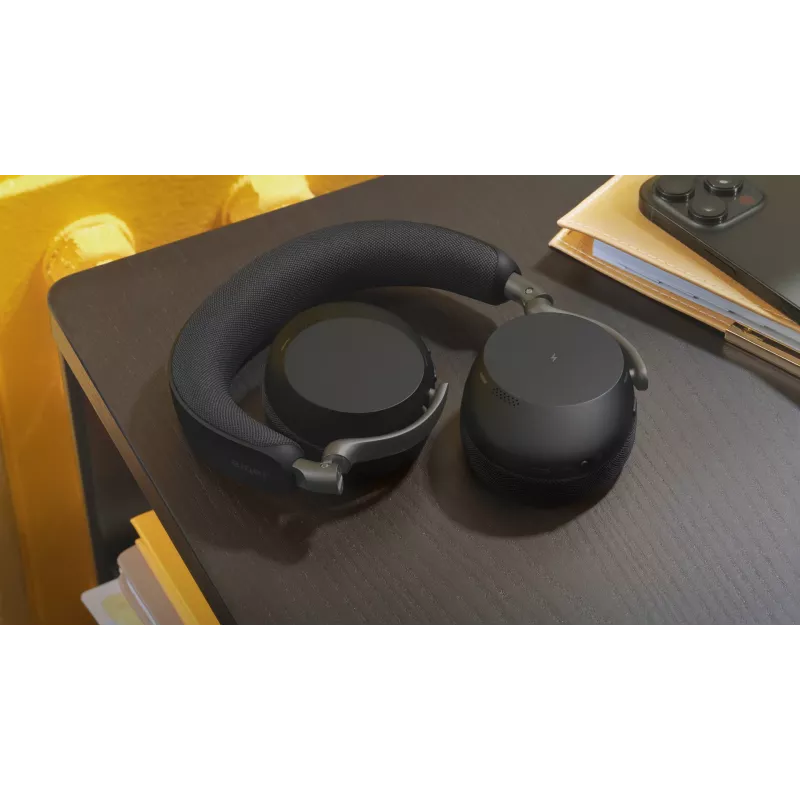Jabra Evolve3 75 belaidė ausinė su UC Link390c, juoda
