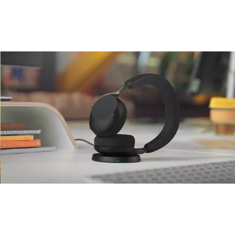 Jabra Evolve3 75 belaidė ausinė su UC Link390c, juoda
