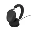 Jabra Evolve3 85 ausinės laidinės ir belaidės ant galvos skambučiams/muzikai USB-A Bluetooth juodos