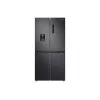 Šaldytuvas Samsung RF48A401EB4/EO šaldiklis šone 488 L juodas