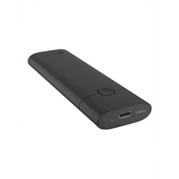 ICY BOX išorinis M.2 NVMe dėklas su USB 3.2 Gen 2 Type-C, SSD dėklas, M.2, PCI Express, 10 Gbit/s, karštas keitimas, juoda