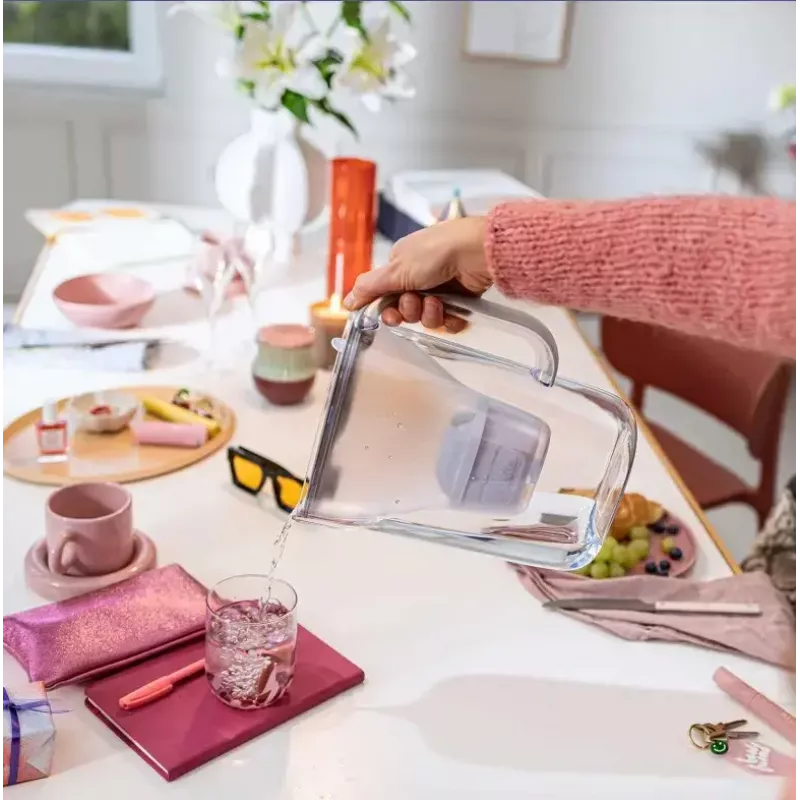 Vandens filtro ąsotis BRITA Style ESSENTIAL XL baltas su MX Pro Pure Performance kasetė