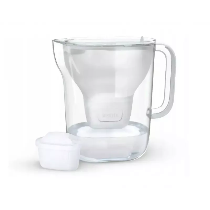 Vandens filtro ąsotis BRITA Style ESSENTIAL XL baltas su MX Pro Pure Performance kasetė