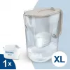 BRITA Style ESSENTIAL XL vandens filtro ąsotis smėlio spalvos su MX Pro Pure Performance filtru