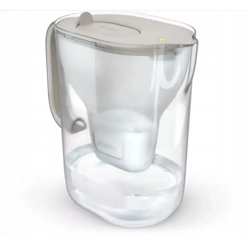 BRITA Style ESSENTIAL XL vandens filtro ąsotis smėlio spalvos su MX Pro Pure Performance filtru
