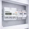 Trifazis DIN bėgio energijos skaitiklis QOLTEC 50978 — 400V, 100A
