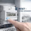 Trifazis elektros energijos skaitiklis QOLTEC 50980 — 400 V, 100 A su atstatymo funkcija