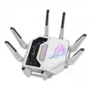 ASUS ROG Rapture GT-BE19000AI belaidis maršrutizatorius 10 Gigabit Ethernet Triju juostų (2.4 GHz / 5 GHz / 6 GHz) Baltas