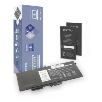 MITSU 5BM335 įkraunama nešiojamojo kompiuterio baterija, skirta Dell, 6000 mAh