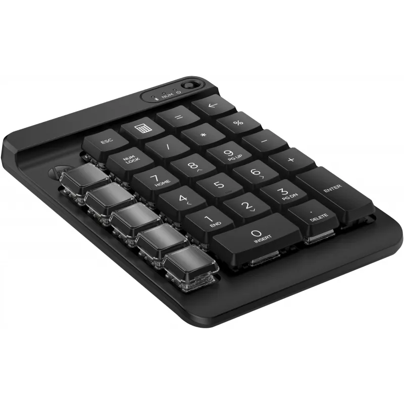HP 430 Programmable Wireless Keypad, belaidė, Bluetooth, mechaninė, juoda