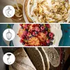 Kenwood Chef XL KVL4110S stacionarus maišytuvas — 1200 W, 6,7 l nerūdijančio plieno dubuo, planetinis maišymas, blenderis, sidabrinis