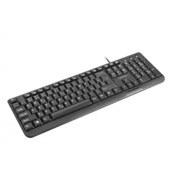 Laidinė USB klaviatūra NATEC NKL-1151 – juoda, CZ-SK (slovakiškas) išdėstymas, 104 klavišai, 1,8 m laidas