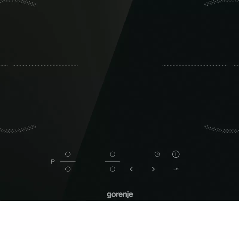 Gorenje GI6401BSCE juoda įmontuojama 59 cm zoninė indukcinė kaitlentė 4 zonos