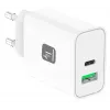 Techly IPW-USB-30WACG universalus mobiliojo įrenginio įkroviklis Baltas AC Greitas įkrovimas