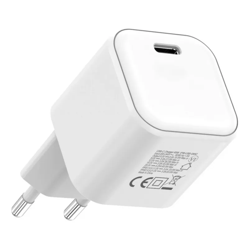 Techly IPW-USB-G65C universalus mobiliojo įrenginio greitasis įkroviklis 65W USB-C