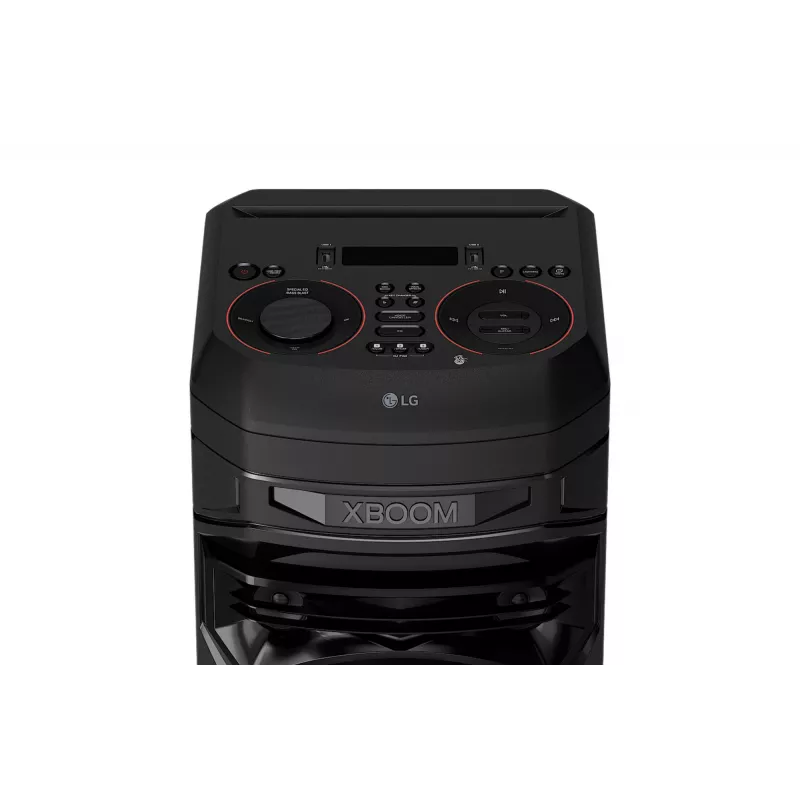 Kolonėlė vakarėliams LG XBOOM RNC5 — 2.0 kanalų, 2 krypčių, Bluetooth 4.0 (AAC/SBC), USB-A, FM, RGB LED, 13,8 kg