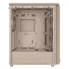 Korpusas ASUS ProArt PA401 Wood Edition Beige – midi bokštas, metalinis priekinis skydelis