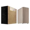 Korpusas ASUS ProArt PA401 Wood Edition Beige – midi bokštas, metalinis priekinis skydelis