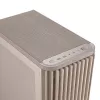 Korpusas ASUS ProArt PA401 Wood Mesh PWM Beige — ATX, medinė panelė, 2×160 mm priekyje, 1×120 mm gale, 2×3.5 colio + 2×2.5 colio vietos
