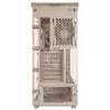 Korpusas ASUS ProArt PA401 Wood Mesh PWM Beige — ATX, medinė panelė, 2×160 mm priekyje, 1×120 mm gale, 2×3.5 colio + 2×2.5 colio vietos