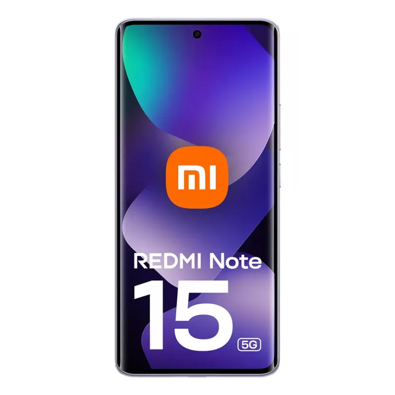Išmanusis telefonas Xiaomi Redmi Note 15 5G — Snapdragon 6 Gen 3, 8 GB RAM, 256 GB, 6,67 colio FHD+, 108 MP, 5520 mAh, Violetinė