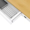 Elektra reguliuojamas aukščio stalas ActiveJet ET119W-C 140x70 cm — 1 variklis, aukštis 725–1225 mm, baltas/ąžuolas