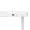 Aktyvus aukščio reguliavimo stalas ActiveJet ET119W-C 140x70 cm, eiga 50 cm, apkrova 45 kg, baltas