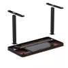 Aktyvus stalas ActiveJet ET119W-C elektrinis reguliuojamo aukščio 140x70 cm juoda/riešutas su USB-A ir USB-C prievadais