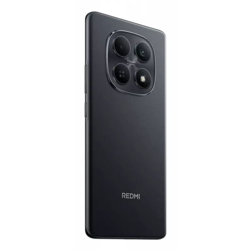 Išmanusis telefonas Xiaomi Redmi Note 15 — 6,77 colių AMOLED, 8 GB RAM, 128 GB, 6000 mAh, 108 MP, Juoda