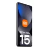 Išmanusis telefonas Xiaomi Redmi Note 15 — 6,77 colių AMOLED, 8 GB RAM, 128 GB, 6000 mAh, 108 MP, Juoda