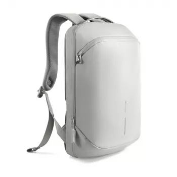 Kuprinė XDDESIGN Air P706.3219 — Pilka, 15 L, skyrius nešiojamam kompiuteriui iki 15,6 colio, užrakinamas pagrindinis užtrauktukas