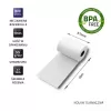 Terminis popieriaus ritinėlis QOLTEC 51899 — 57 mm x 16 m, 55 g/m², be BPA