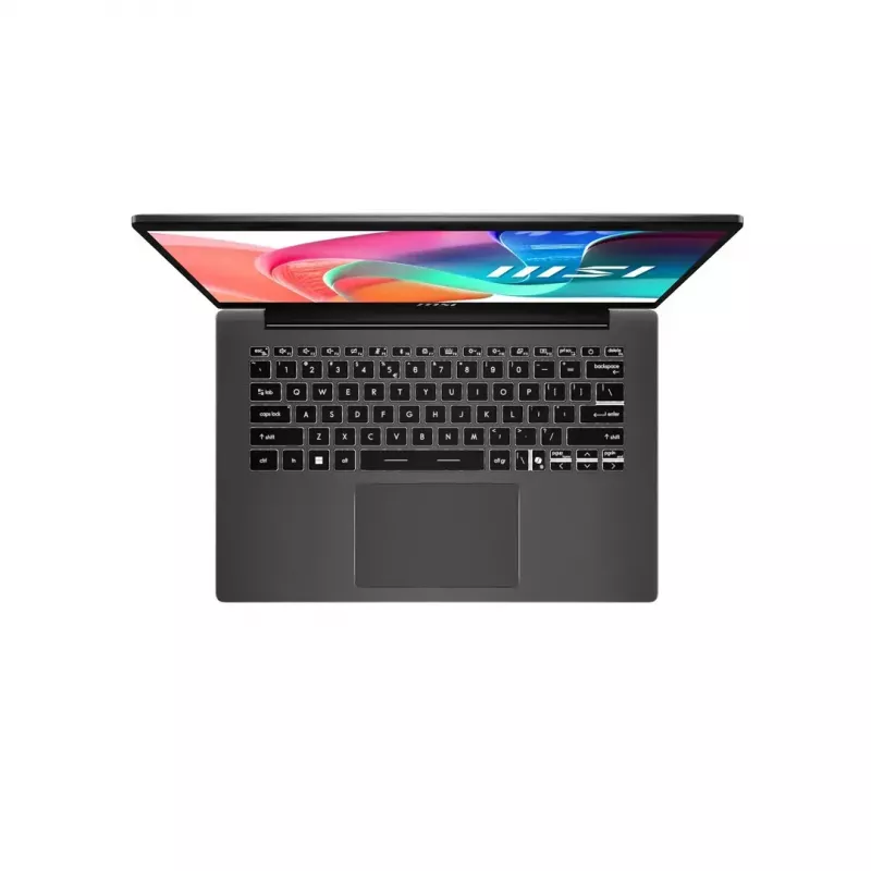 Nešiojamas kompiuteris MSI Modern 14 F13MG-265PL — 14,0 colio FHD IPS 60Hz, Intel Core i5-1334U, 16GB DDR4, 512GB PCIe NVMe, Intel Iris Xe, Win11 Pro, Platinum Gray