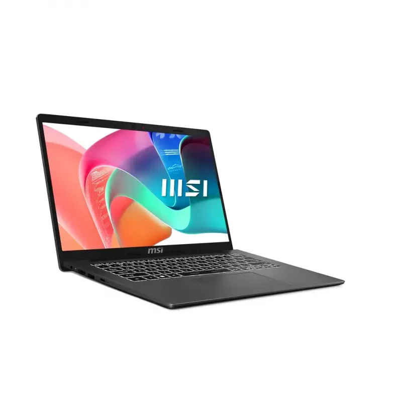 Nešiojamas kompiuteris MSI Modern 14 F13MG-265PL — 14,0 colio FHD IPS 60Hz, Intel Core i5-1334U, 16GB DDR4, 512GB PCIe NVMe, Intel Iris Xe, Win11 Pro, Platinum Gray