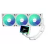 ASROCK Challenger 360 Digital ARGB White — 360 mm skysčio aušintuvas CPU, skaitmeninis ARGB apšvietimas, balta spalva