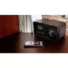 Internetinis radijas Krüger&Matz KM0816.1 – juodas, Bluetooth 5.2, FM, 2×7 W, 430 išankstinių nustatymų, nuotolinio valdymo pultas, 3,5 mm ausinės