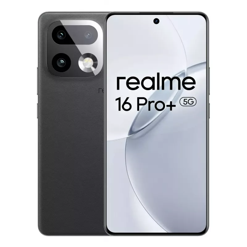 Išmanusis telefonas REALME realme 16 Pro+ 6,8 colio 5G Snapdragon 7 Gen 4, 12 GB RAM, 512 GB, 200 MP, 7000 mAh, Pilka